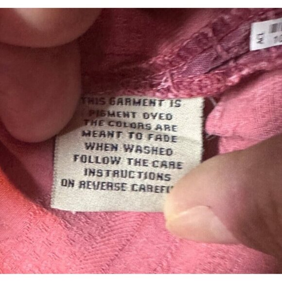 Montego Mon Mens Medium Red Jacquard Silk Button-Up Shirt Embroidered Treetops L - Picture 5 of 9